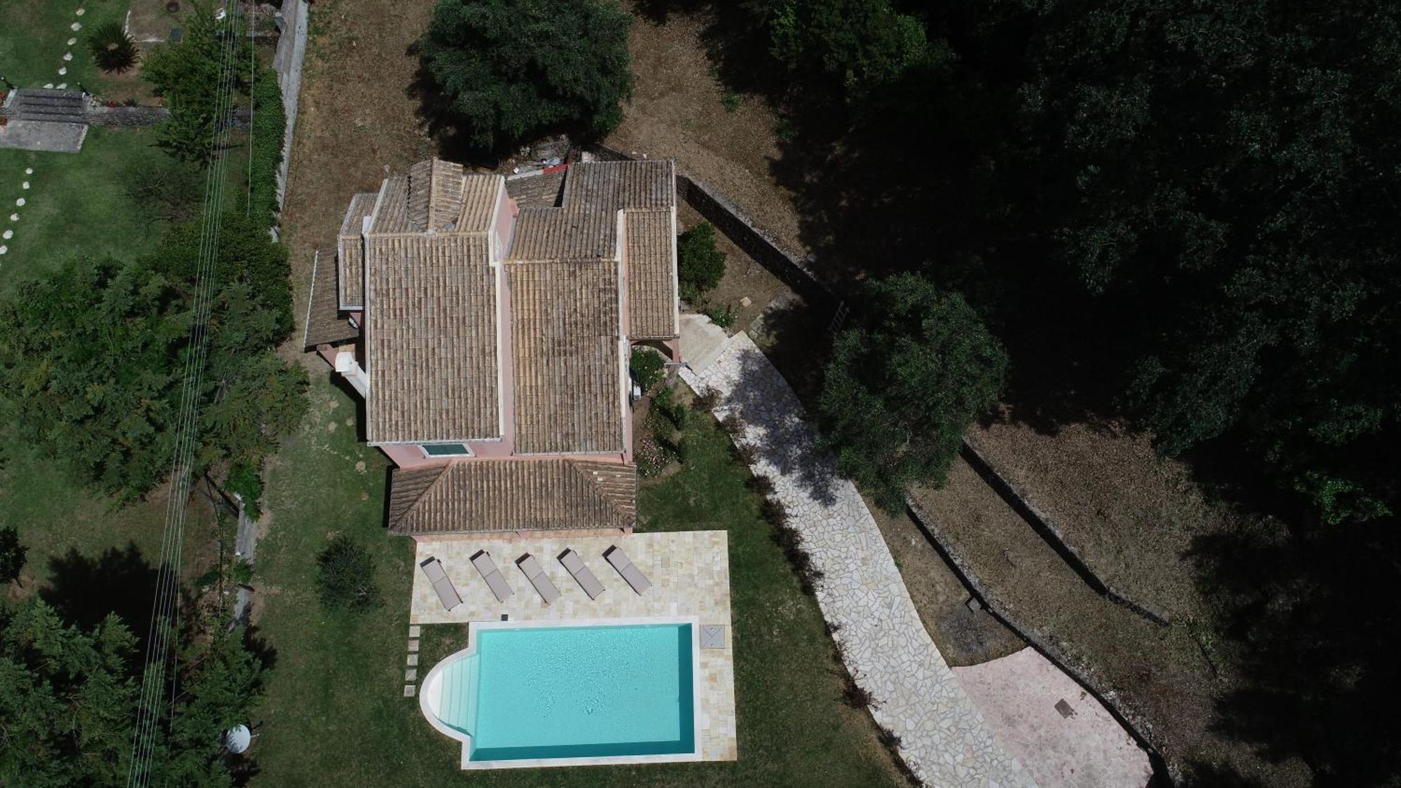 Quercus Villa, Achilleion Palace, Corfu Pérama Exterior foto